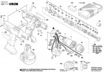 Bosch 0 602 491 440 BT EXACT 7 Cordless Screw Driver Spare Parts